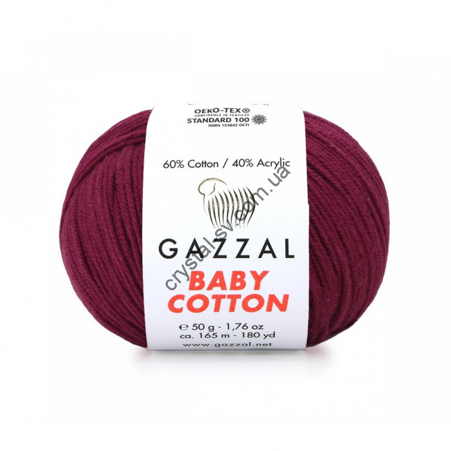 Gazzal Baby Cotton (Газзал беби коттон) цвет 3442 фото 1 — CRYSTAL SHOP