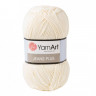 YarnArt Jeans PLUS (ЯрнАрт Джинс Плюс) цвет 03 молочный фото 3 — CRYSTAL SHOP