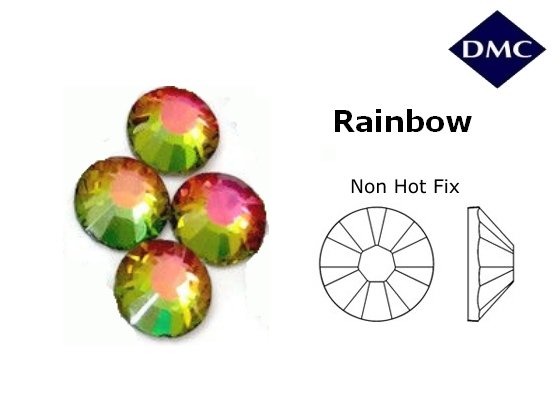 Стразы хамелеон DMC non Hot Fix Rainbow ss12 (3-3.2 мм). — CRYSTAL SHOP