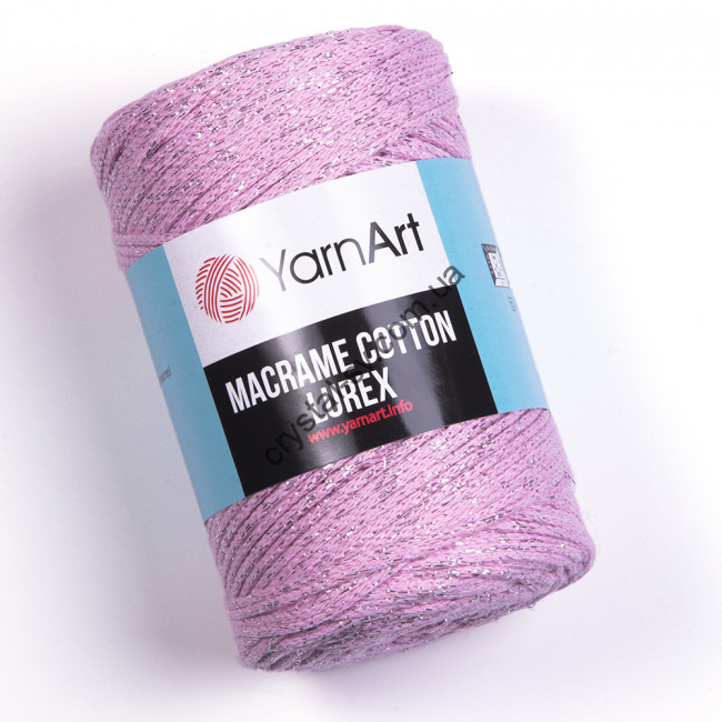 YarnArt Macrame Cotton Lurex (ЯрнАрт Макраме коттон люрекс) цвет 732 фото 1 — CRYSTAL SHOP