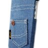 Чехлы с вышивкой для iphone 5/5s Denim JEANS STYLE джинсовый чехол с нашивным карманом №1 фото 2 — CRYSTAL SHOP