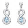 Серьги Сваровски Afire Pierced Earrings фото 1 — CRYSTAL SHOP