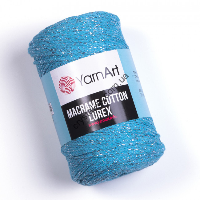 YarnArt Macrame Cotton Lurex (ЯрнАрт Макраме коттон люрекс) цвет 733 фото 1 — CRYSTAL SHOP
