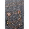 Чехлы с вышивкой для iphone 5/5s Denim JEANS STYLE джинсовый чехол нашивной карман №2 фото 1 — CRYSTAL SHOP