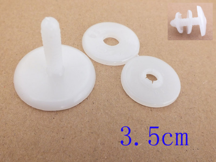 Суставы для игрушек. Размер 35 мм (комплект из 3х частей) — CRYSTAL SHOP