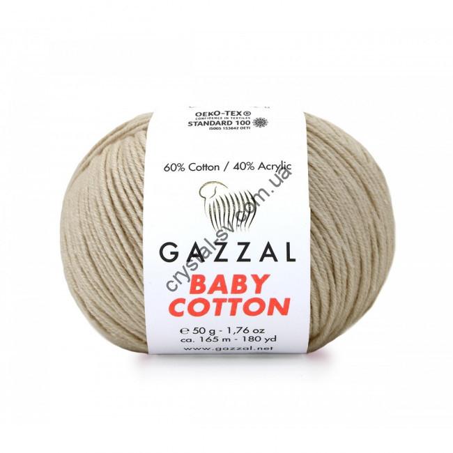 Gazzal Baby Cotton (Газзал беби коттон) цвет 3446 — CRYSTAL SHOP