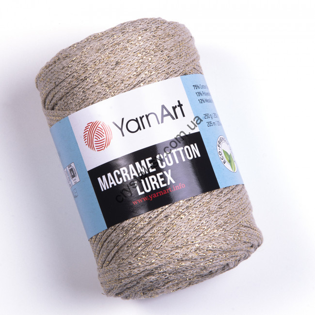 YarnArt Macrame Cotton Lurex (ЯрнАрт Макраме коттон люрекс) цвет 735 фото 1 — CRYSTAL SHOP