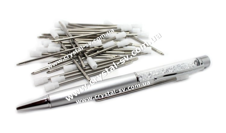 Стержень паста к ручке со стразами Crystal Swarovski logo  — CRYSTAL SHOP