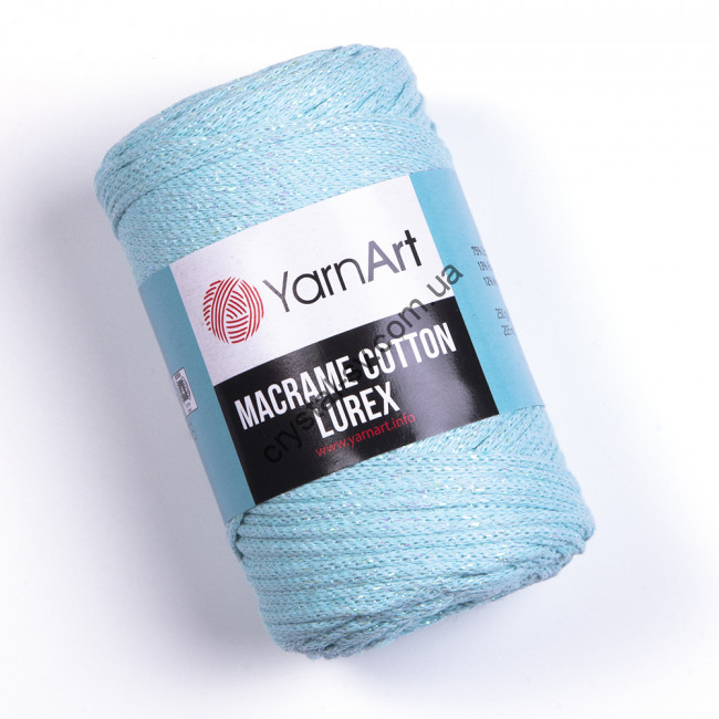 YarnArt Macrame Cotton Lurex (ЯрнАрт Макраме коттон люрекс) цвет 738 фото 1 &mdash; CRYSTAL SHOP