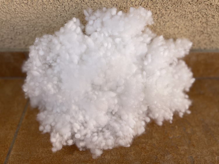 Наполнитель для игрушек и подушек Холлофайбер белый (Корея) ОПТ — CRYSTAL SHOP