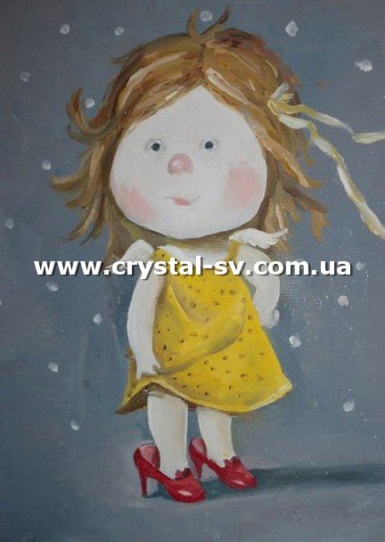 Набор алмазными стразами Мамины туфли (45х30) — CRYSTAL SHOP