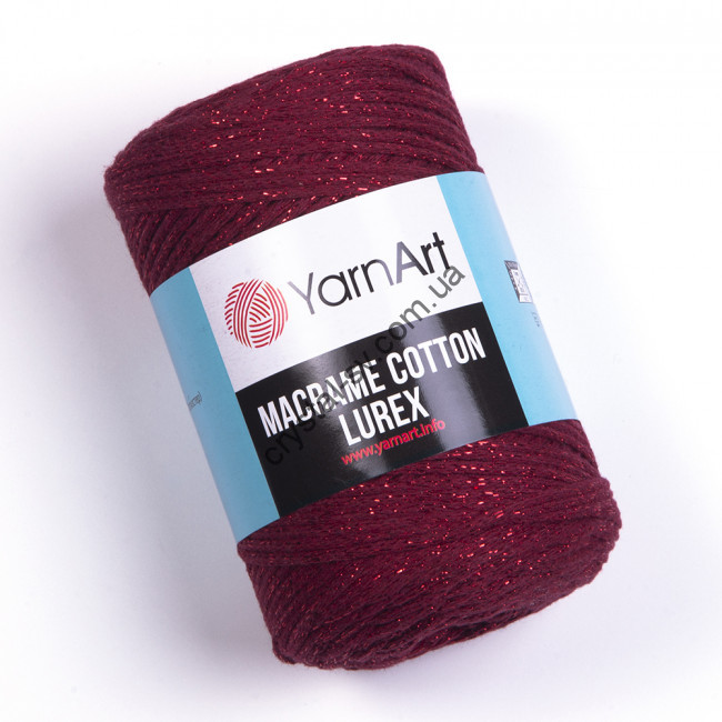YarnArt Macrame Cotton Lurex (ЯрнАрт Макраме коттон люрекс) цвет 739 фото 1 — CRYSTAL SHOP