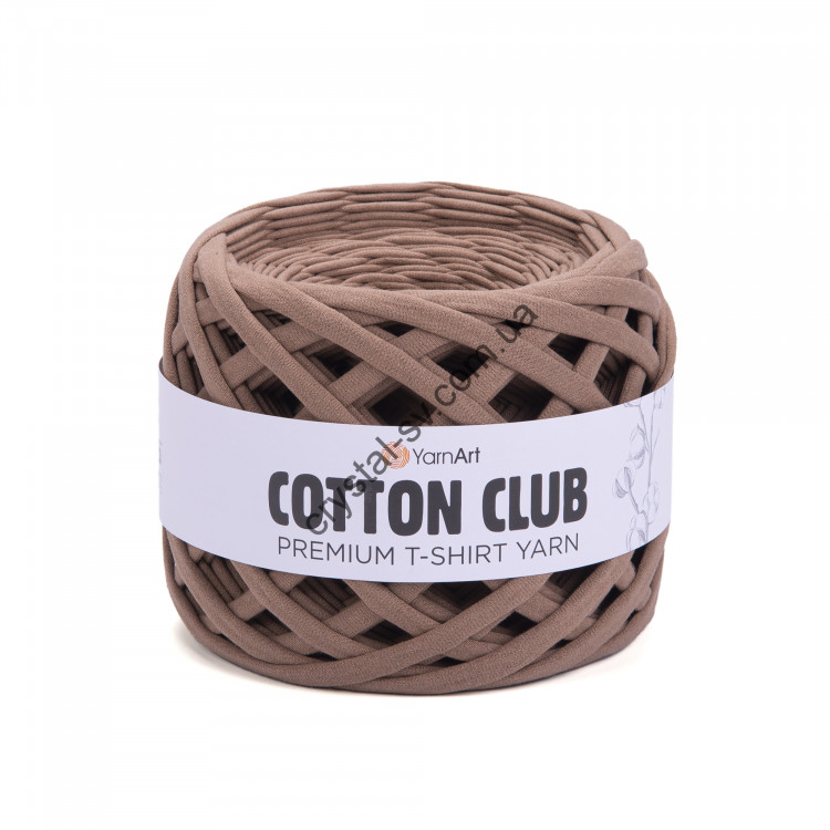Первичная трикотажная пряжа YarnArt Cotton Club (ярнарт коттон клуб) цвет 7307 — CRYSTAL SHOP
