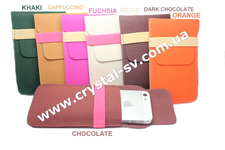 Сумка Замша Candy colors Beige — CRYSTAL SHOP