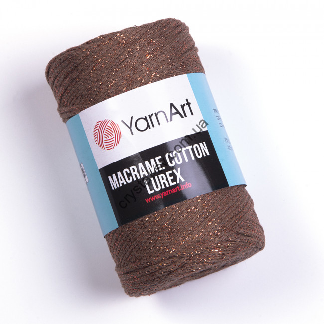 YarnArt Macrame Cotton Lurex (ЯрнАрт Макраме коттон люрекс) цвет 742 фото 1 — CRYSTAL SHOP