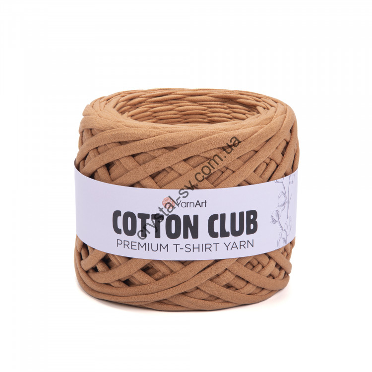 Первичная трикотажная пряжа YarnArt Cotton Club (ярнарт коттон клуб) цвет 7310 — CRYSTAL SHOP