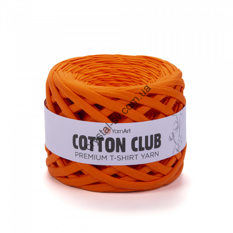 Первичная трикотажная пряжа YarnArt Cotton Club (ярнарт коттон клуб) цвет 7332 — CRYSTAL SHOP