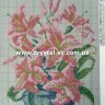 Набор алмазная мозаика стразами Розовая лилия Вышивка (40x30) фото 2 — CRYSTAL SHOP