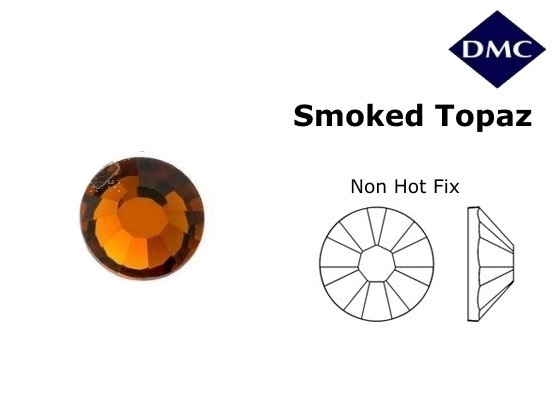 Стразы DMC non Hot Fix Smoked Topaz ss12 (3-3.2 мм). — CRYSTAL SHOP