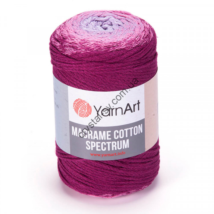 YarnArt Macrame Cotton Spectrum (ЯрнАрт макраме коттон спектрум) цвет 1314 — CRYSTAL SHOP
