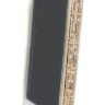 Бампер для iPhone 5/5s Luxury BVLGARI метал со стразами Snake Head GOLD фото 1 — CRYSTAL SHOP