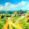 Набор алмазная техника Украинское село (40х60) фото 1 — CRYSTAL SHOP