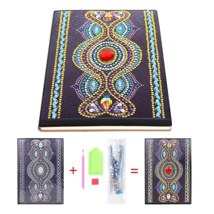 Блокнот обложка 5D стразами NB021 — CRYSTAL SHOP