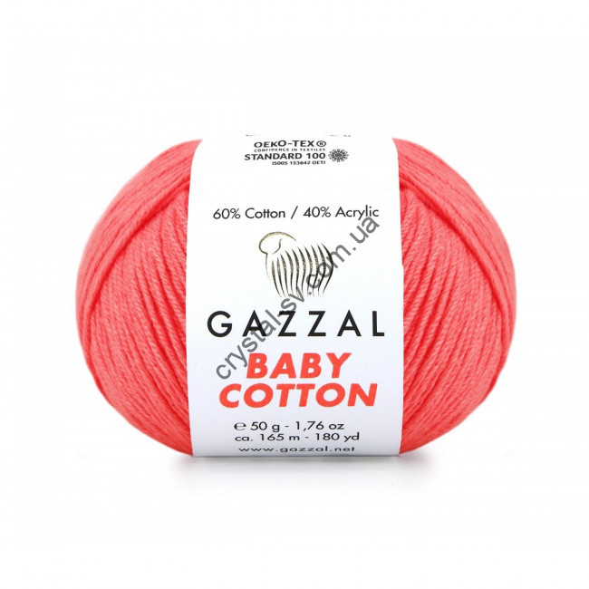 Gazzal Baby Cotton (Газзал беби коттон) цвет 3460 — CRYSTAL SHOP