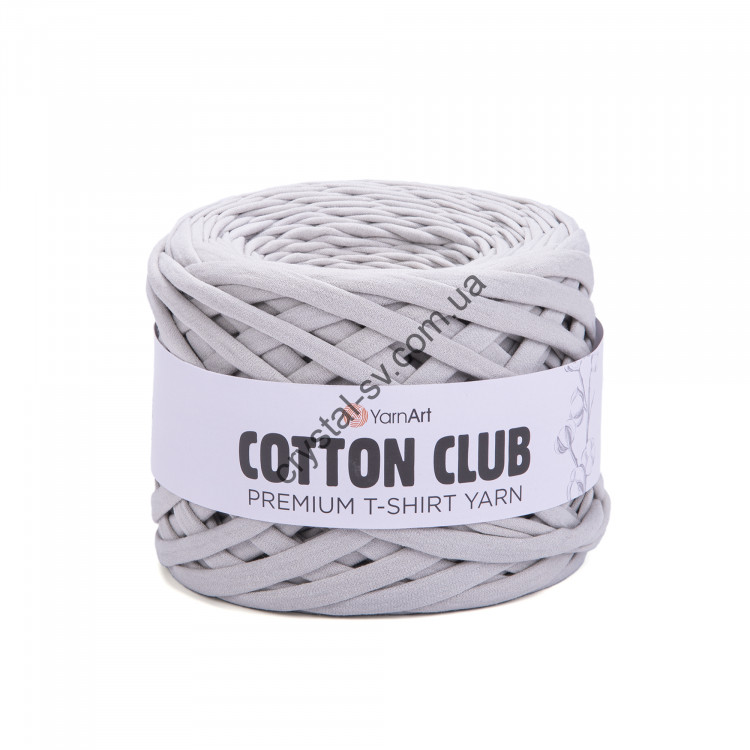 Первичная трикотажная пряжа YarnArt Cotton Club (ярнарт коттон клуб) цвет 7304 — CRYSTAL SHOP