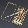 Чехол iphone 6 plus CROWN Gold Pink фото 2 &mdash; CRYSTAL SHOP
