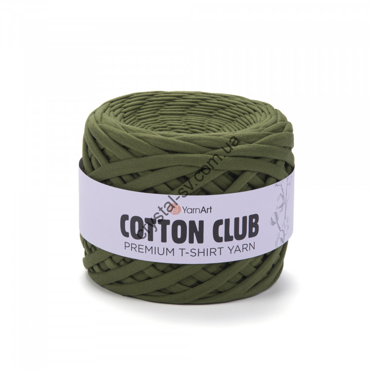 Первичная трикотажная пряжа YarnArt Cotton Club (ярнарт коттон клуб) цвет 7358 — CRYSTAL SHOP
