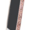 Бампер для iPhone 5/5s Luxury BVLGARI метал со стразами Snake Head GOLD PINK фото 1 — CRYSTAL SHOP
