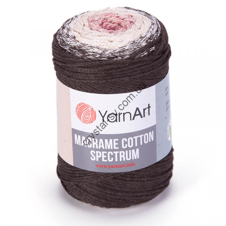 YarnArt Macrame Cotton Spectrum (ЯрнАрт макраме коттон спектрум) цвет 1302 — CRYSTAL SHOP