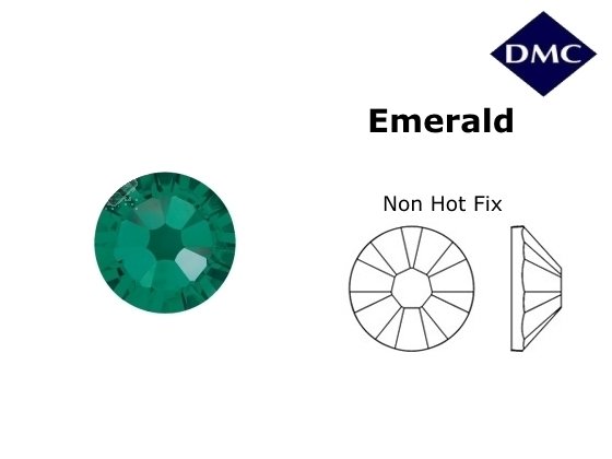 Стразы DMC non Hot Fix Emerald ss4 (1,6 мм) — CRYSTAL SHOP