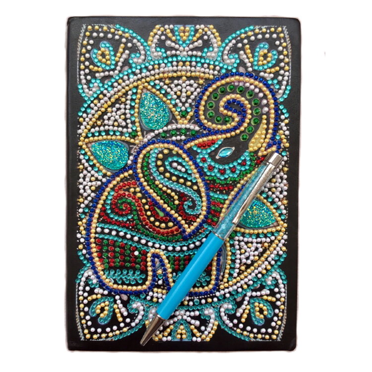 Подарочный набор блокнот мозаика с ручкой NB102 — CRYSTAL SHOP
