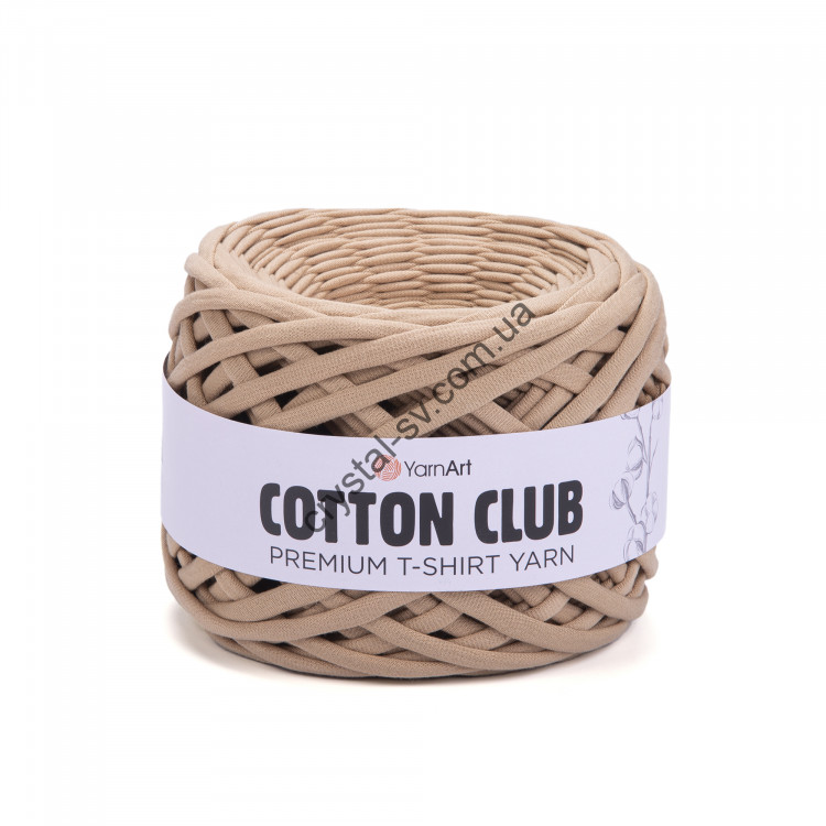 Первичная трикотажная пряжа YarnArt Cotton Club (ярнарт коттон клуб) цвет 7311 — CRYSTAL SHOP