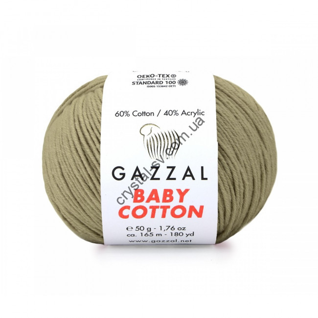 Gazzal Baby Cotton (Газзал беби коттон) цвет 3464 — CRYSTAL SHOP