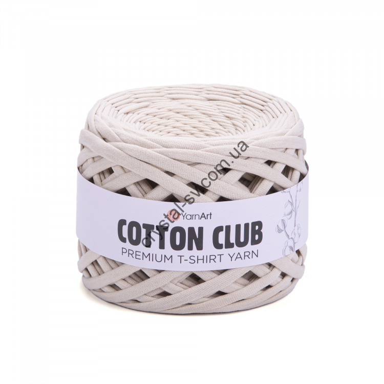 Первичная трикотажная пряжа YarnArt Cotton Club (ярнарт коттон клуб) цвет 7312 — CRYSTAL SHOP