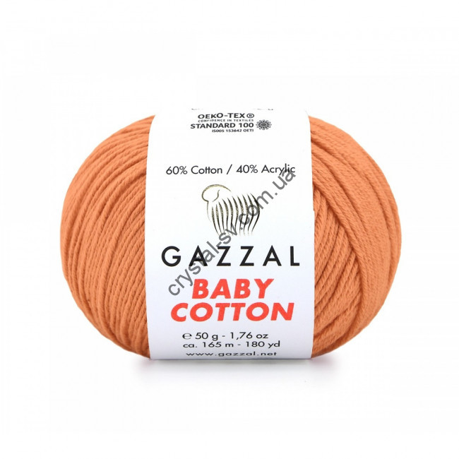 Gazzal Baby Cotton (Газзал беби коттон) цвет 3465 — CRYSTAL SHOP