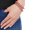 Браслет Сваровски Stardust Pink Double Bracelet (S: 38 cm) фото 2 — CRYSTAL SHOP