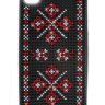 Чехол для iphone 5/5s украинская народная вышивка черная вышиванка фото 1 — CRYSTAL SHOP