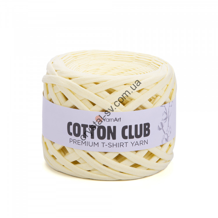 Первичная трикотажная пряжа YarnArt Cotton Club (ярнарт коттон клуб) цвет 7321 — CRYSTAL SHOP