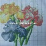 Набор алмазная мозаика стразами Ирисы Вышивка (30x30) фото 2 — CRYSTAL SHOP
