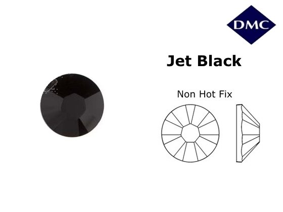 Стразы DMC non Hot Fix Jet ss12 (3-3.2 мм). — CRYSTAL SHOP