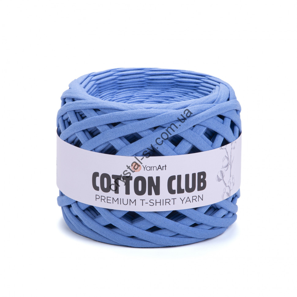 Первичная трикотажная пряжа YarnArt Cotton Club (ярнарт коттон клуб) цвет 7328 фото 1 — CRYSTAL SHOP