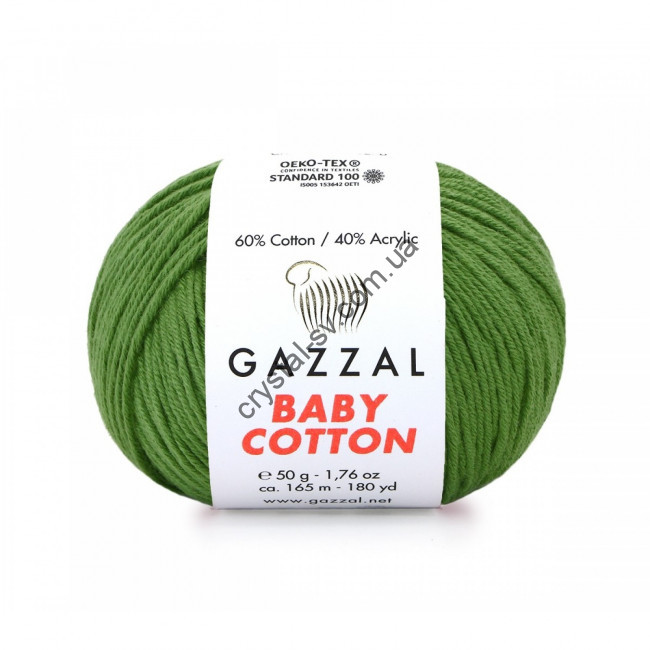 Gazzal Baby Cotton (Газзал беби коттон) цвет 3449 фото 1 — CRYSTAL SHOP