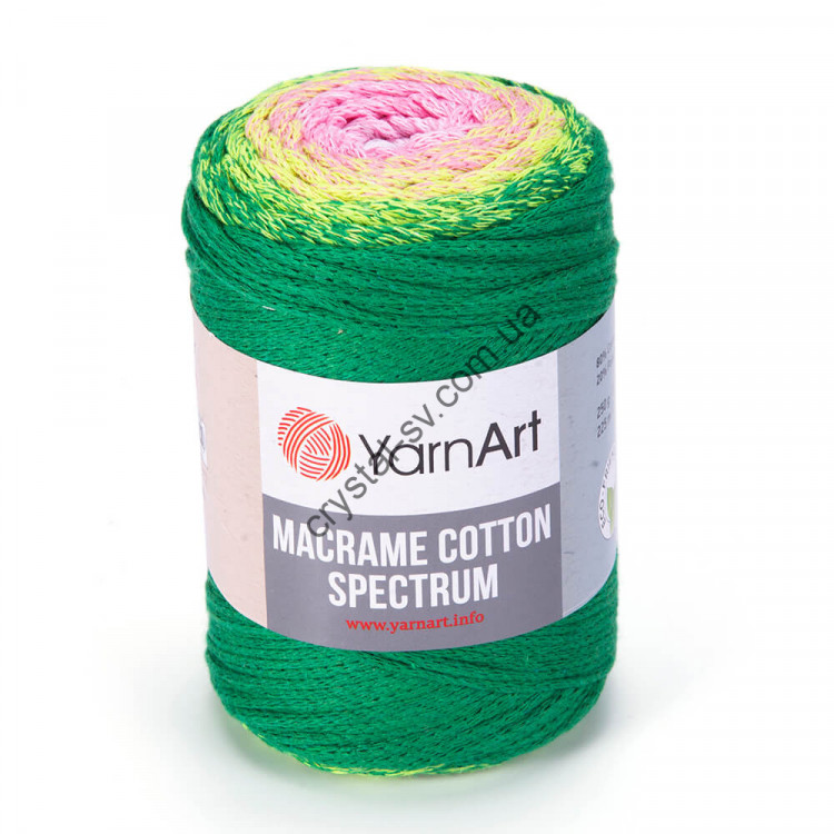 YarnArt Macrame Cotton Spectrum (ЯрнАрт макраме коттон спектрум) цвет 1309 — CRYSTAL SHOP