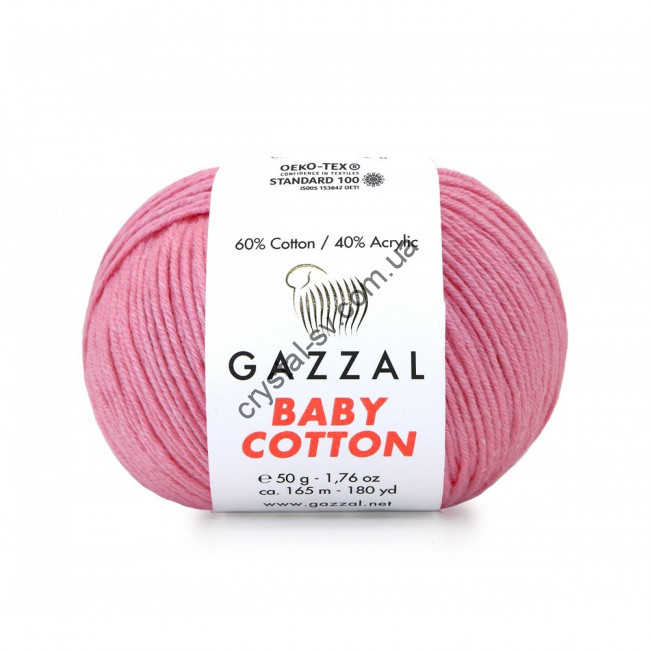 Gazzal Baby Cotton (Газзал беби коттон) цвет 3468 — CRYSTAL SHOP