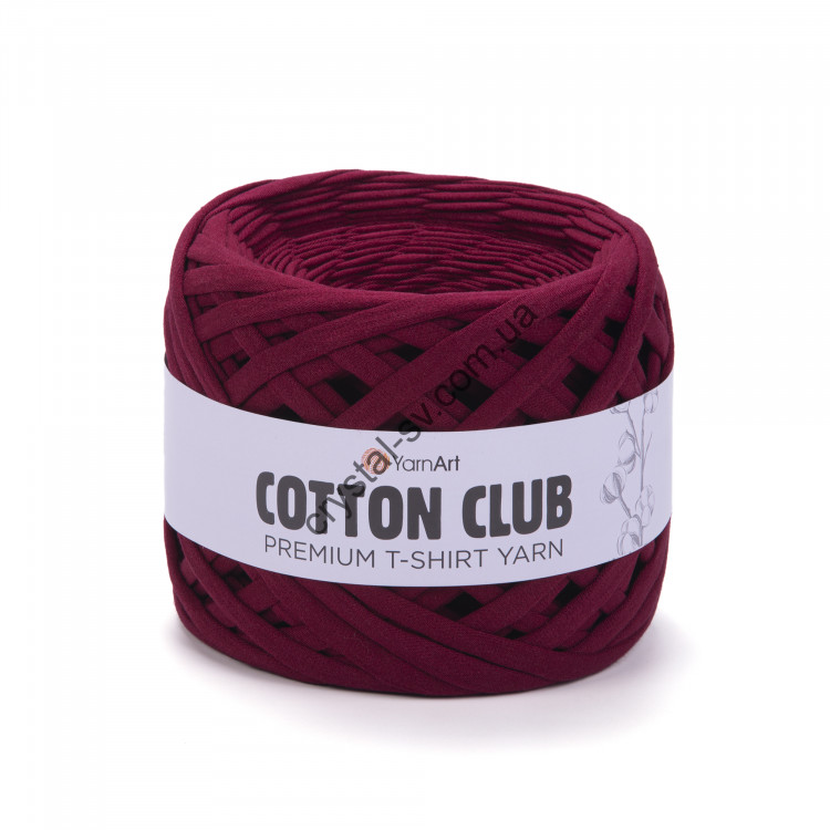 Первичная трикотажная пряжа YarnArt Cotton Club (ярнарт коттон клуб) цвет 7335 — CRYSTAL SHOP