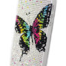 Чехол для Apple iPhone 5/5s стразами Fashion Diamond Crystal картинки из страз Butterfly фото 2 — CRYSTAL SHOP